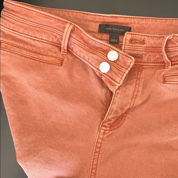 Ann Taylor Wide Leg Crop Jeans - Picture 2 of 3